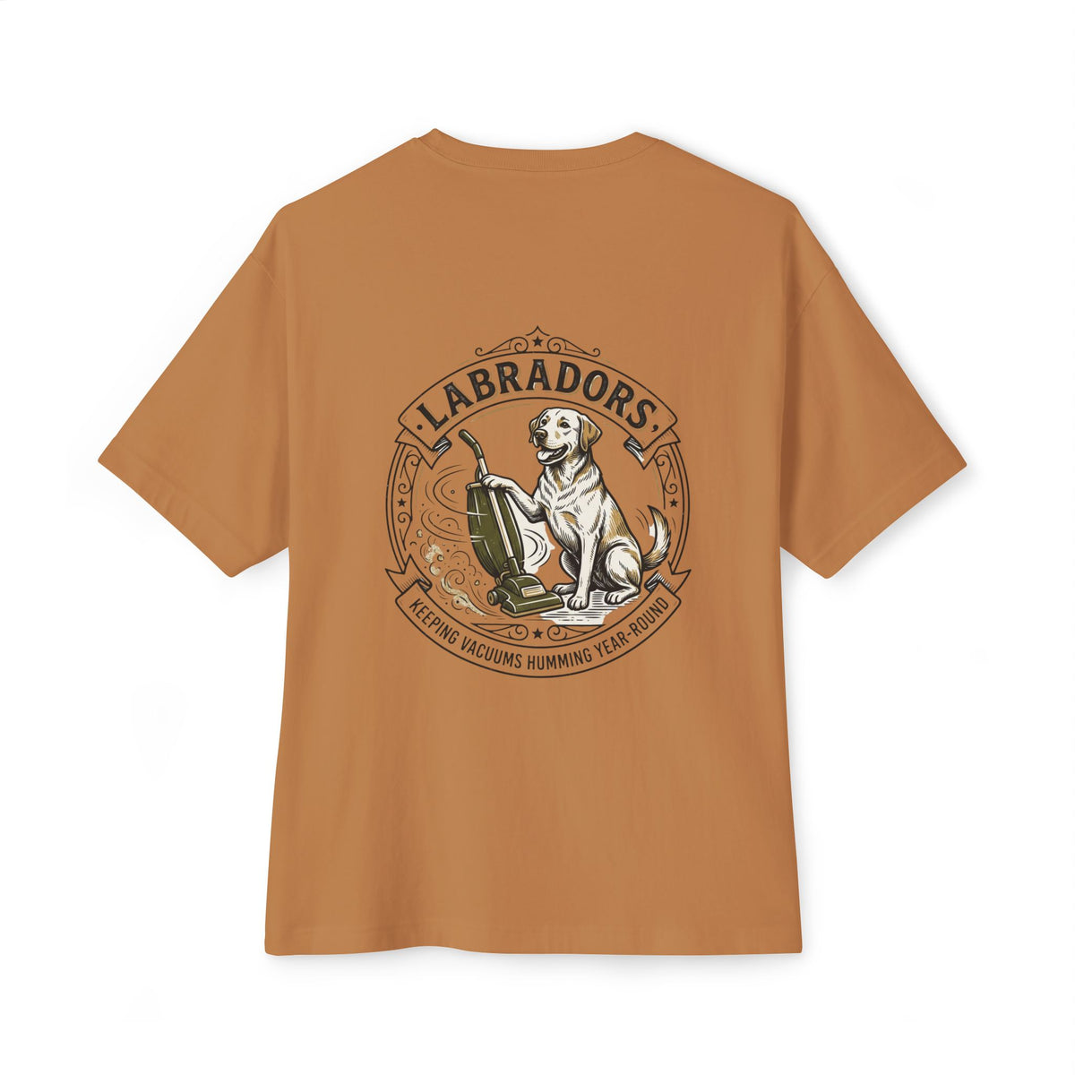 Countryside Vintage Patch Tee — 'Countryside' Chest Logo Oversized T-Shirt