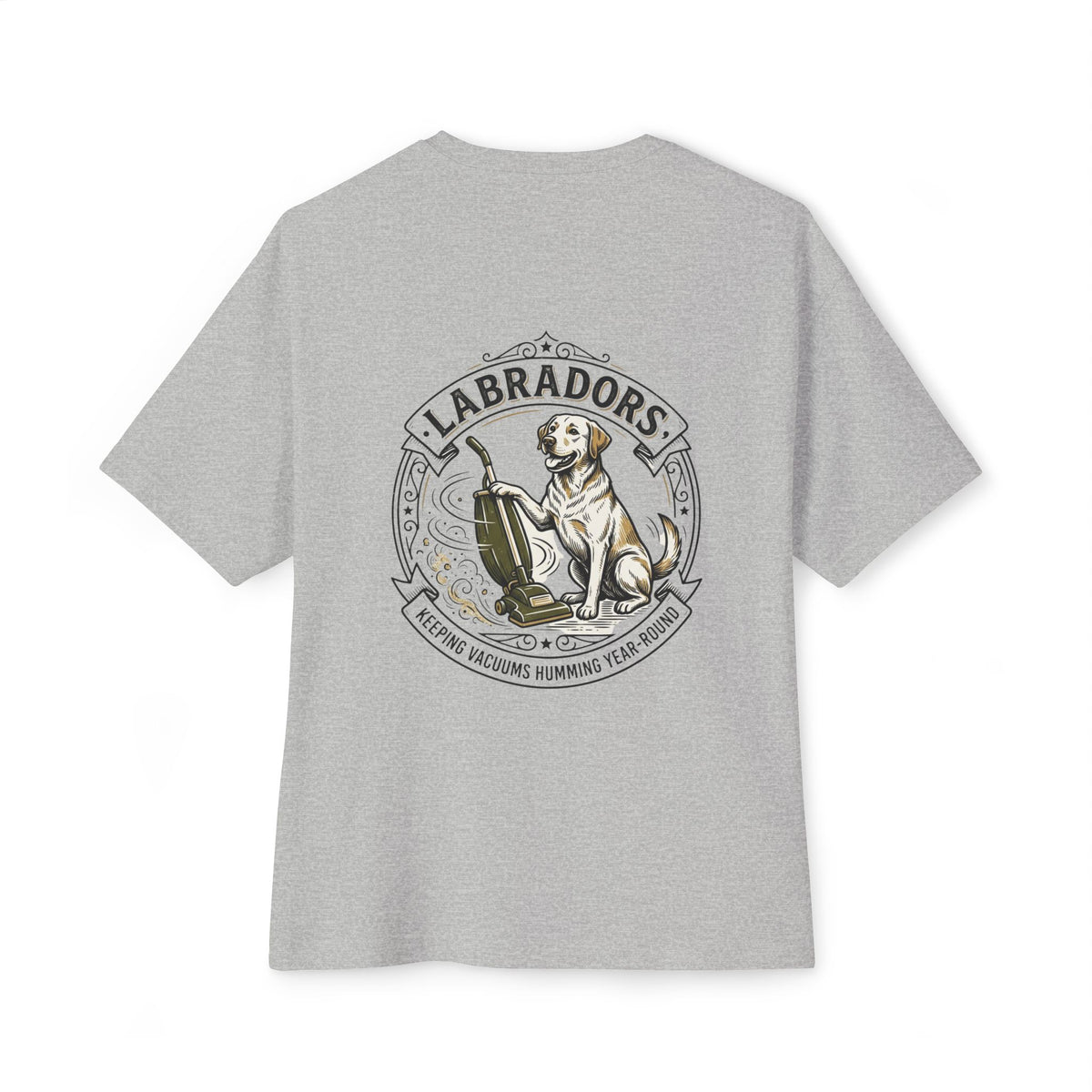 Countryside Vintage Patch Tee — 'Countryside' Chest Logo Oversized T-Shirt