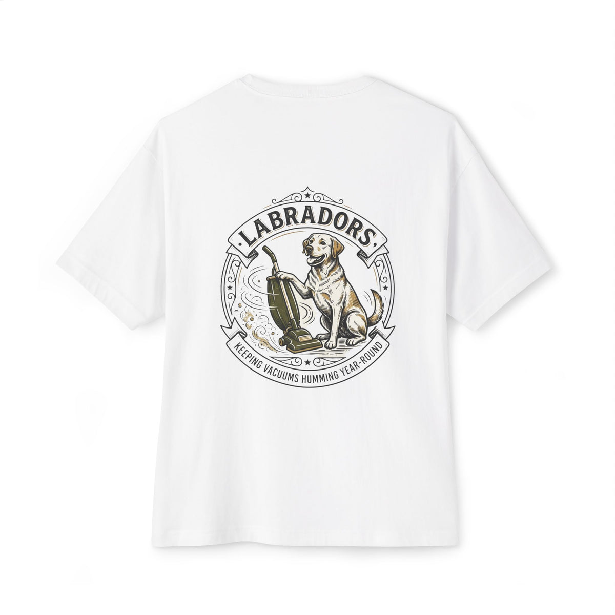Countryside Vintage Patch Tee — 'Countryside' Chest Logo Oversized T-Shirt